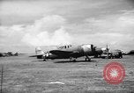Standbild P-47s 19 USAAF Fighter Squadron in Saipan Saipan Marianen, 1944, aus Sekunde 39 historischem Filmmaterial Videoclip 65675047553