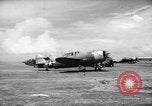 Standbild P-47s 19 USAAF Fighter Squadron in Saipan Saipan Marianen, 1944, aus Sekunde 40 historischem Filmmaterial Videoclip 65675047553