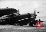 Standbild P-47s 19 USAAF Fighter Squadron in Saipan Saipan Marianen, 1944, aus Sekunde 60 historischem Filmmaterial Videoclip 65675047553