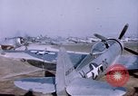 Image of P-47 Thunderbolt fighter planes Germany, 1945, second 6 stock footage video 65675047564
