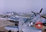 Image of P-47 Thunderbolt fighter planes Germany, 1945, second 7 stock footage video 65675047564