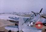 Image of P-47 Thunderbolt fighter planes Germany, 1945, second 13 stock footage video 65675047564