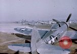 Image of P-47 Thunderbolt fighter planes Germany, 1945, second 33 stock footage video 65675047564