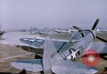 Image of P-47 Thunderbolt fighter planes Germany, 1945, second 34 stock footage video 65675047564