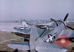 Image of P-47 Thunderbolt fighter planes Germany, 1945, second 38 stock footage video 65675047564