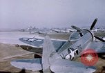 Image of P-47 Thunderbolt fighter planes Germany, 1945, second 40 stock footage video 65675047564