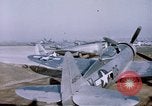 Image of P-47 Thunderbolt fighter planes Germany, 1945, second 53 stock footage video 65675047564