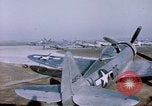Image of P-47 Thunderbolt fighter planes Germany, 1945, second 61 stock footage video 65675047564