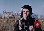 Standbild P-47 Thunderbolt Kampfflugzeugen Deutschland, 1945, aus Sekunde 34 historischem Filmmaterial Videoclip 65675047567