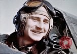 Image of P-47 Thunderbolt fighter pilot Munich Germany, 1945, second 15 stock footage video 65675047582