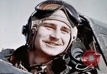 Image of P-47 Thunderbolt fighter pilot Munich Germany, 1945, second 16 stock footage video 65675047582