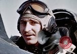 Image of P-47 Thunderbolt fighter pilot Munich Germany, 1945, second 19 stock footage video 65675047582