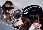 Image of P-47 Thunderbolt fighter pilot Munich Germany, 1945, second 20 stock footage video 65675047582