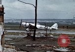 Image of P-47 Thunderbolt fighter planes Munich Germany, 1945, second 49 stock footage video 65675047583