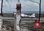 Image of P-47 Thunderbolt fighter planes Munich Germany, 1945, second 51 stock footage video 65675047583