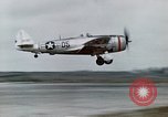 Image of P-47 Thunderbolt fighter planes Munich Germany, 1945, second 18 stock footage video 65675047584