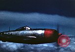 Image of P-47D Thunderbolts of  377th Fighter Squadron Germany, 1945, second 21 stock footage video 65675047602