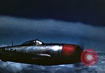 Image of P-47D Thunderbolts of  377th Fighter Squadron Germany, 1945, second 22 stock footage video 65675047602