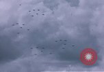 Standbild viele Formationen der US-Flugzeuge Deutschland, 1945, aus Sekunde 43 historischem Filmmaterial Videoclip 65675047605