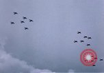 Image of fly-by of United States aicraft Germany, 1945, second 55 stock footage video 65675047608