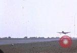 Image of P-47 Thunderbolt fighter planes of 386th Fighter Squadron Germany, 1945, second 15 stock footage video 65675047610