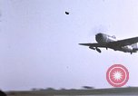 Image of P-47 Thunderbolt fighter planes of 386th Fighter Squadron Germany, 1945, second 17 stock footage video 65675047610