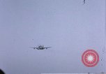 Image of P-47 Thunderbolt fighter planes of 386th Fighter Squadron Germany, 1945, second 20 stock footage video 65675047610