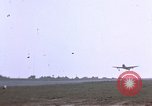 Image of P-47 Thunderbolt fighter planes of 386th Fighter Squadron Germany, 1945, second 22 stock footage video 65675047610
