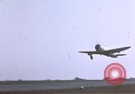 Image of P-47 Thunderbolt fighter planes of 386th Fighter Squadron Germany, 1945, second 24 stock footage video 65675047610