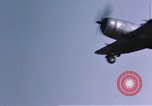 Image of P-47 Thunderbolt fighter planes of 386th Fighter Squadron Germany, 1945, second 31 stock footage video 65675047610