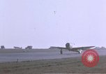 Image of P-47 Thunderbolt fighter planes of 386th Fighter Squadron Germany, 1945, second 42 stock footage video 65675047610