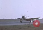 Image of P-47 Thunderbolt fighter planes of 386th Fighter Squadron Germany, 1945, second 44 stock footage video 65675047610