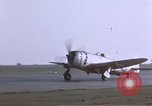 Image of P-47 Thunderbolt fighter planes of 386th Fighter Squadron Germany, 1945, second 45 stock footage video 65675047610