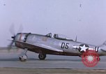 Image of P-47 Thunderbolt fighter planes of 386th Fighter Squadron Germany, 1945, second 48 stock footage video 65675047610