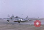 Image of P-47 Thunderbolt fighter planes of 386th Fighter Squadron Germany, 1945, second 50 stock footage video 65675047610