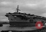 Image of USS Block Island Belfast Ireland, 1945, second 33 stock footage video 65675047621
