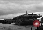 Image of USS Block Island Belfast Ireland, 1945, second 52 stock footage video 65675047621