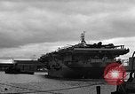 Image of USS Block Island Belfast Ireland, 1945, second 54 stock footage video 65675047621
