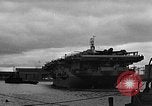 Image of USS Block Island Belfast Ireland, 1945, second 57 stock footage video 65675047621