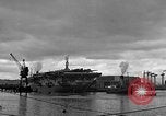 Image of USS Block Island Belfast Ireland, 1945, second 62 stock footage video 65675047621