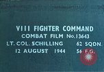 Standbild strafing Railroad center europäische Theater, 1944, aus Sekunde 1 historischem Filmmaterial Videoclip 65675047631