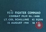 Standbild strafing Pass europäische Theater, 1944, aus Sekunde 3 historischem Filmmaterial Videoclip 65675047632