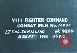 Image of strafing supply vehicles European Theater, 1944, second 3 stock footage video 65675047634