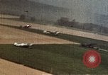 Image of strafing air strip European Theater, 1944, second 14 stock footage video 65675047639