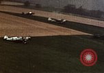 Image of strafing air strip European Theater, 1944, second 15 stock footage video 65675047639