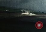 Image of strafing air strip European Theater, 1944, second 25 stock footage video 65675047639