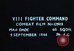 Image of strafing ground targets European Theater, 1944, second 3 stock footage video 65675047640