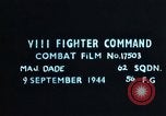 Image of strafing ground targets European Theater, 1944, second 4 stock footage video 65675047640