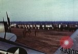 Image of P-47 Thunderbolt fighter planes of 36th Fighter Group Belgium, 1945, second 8 stock footage video 65675047641