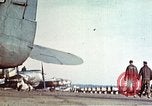 Image of P-47 Thunderbolt fighter planes of 36th Fighter Group Belgium, 1945, second 11 stock footage video 65675047641